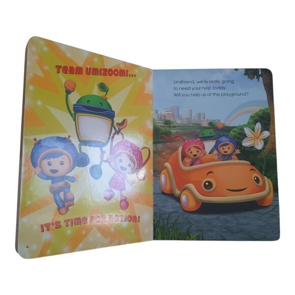 Leapfrog Laep Reader Junior Team Umizoomi Playground Power Book - Picture 2 of 2